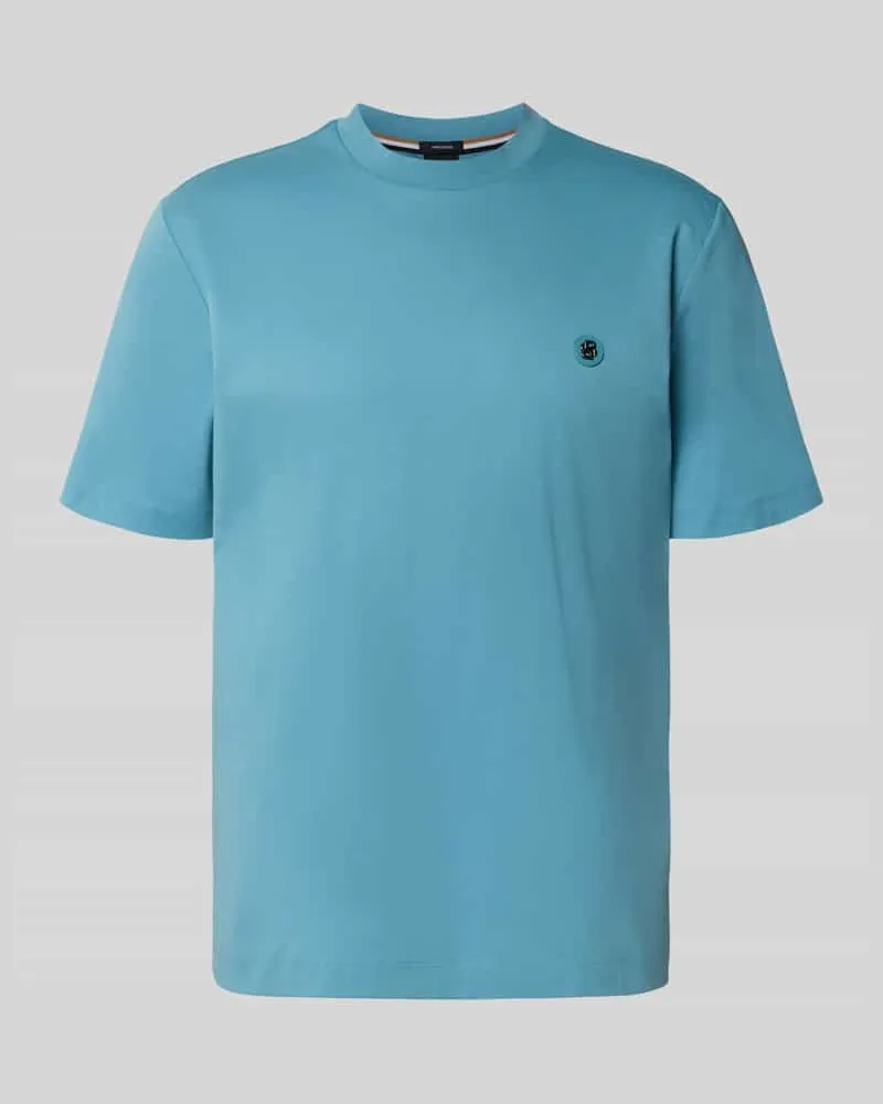 HUGO BOSS Regular Fit T-Shirt aus reiner Baumwolle Modell 'TAUT Aqua
