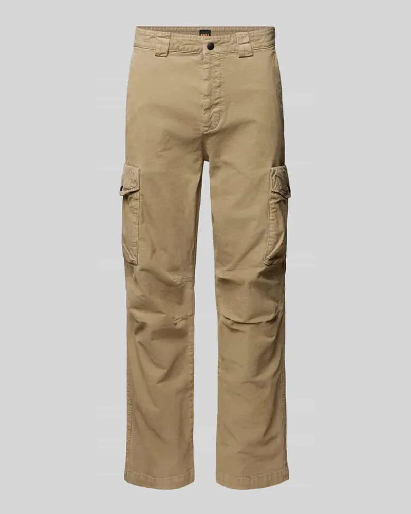 HUGO BOSS Regular Fit Cargohose mit Teilungsnähten Modell 'Sista 