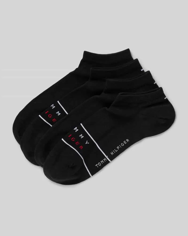 Tommy Hilfiger Sneaker-Socken im 4er-Pack Black