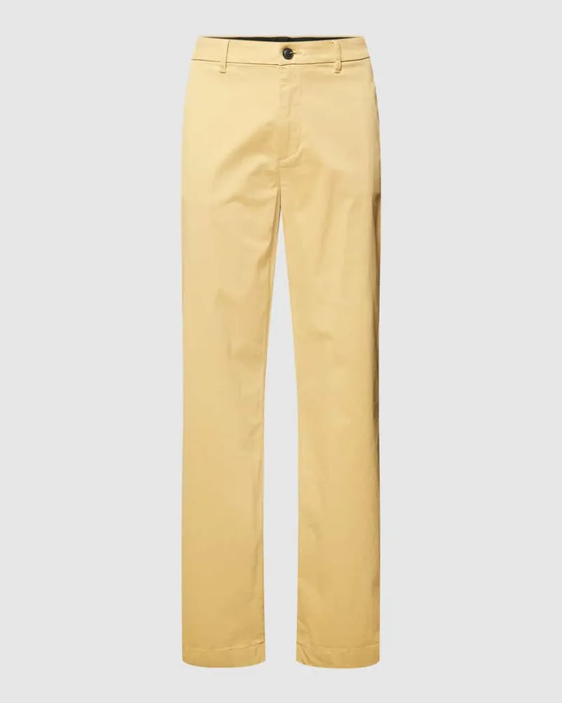Tom Tailor Chino mit Eingrifftaschen Cognac