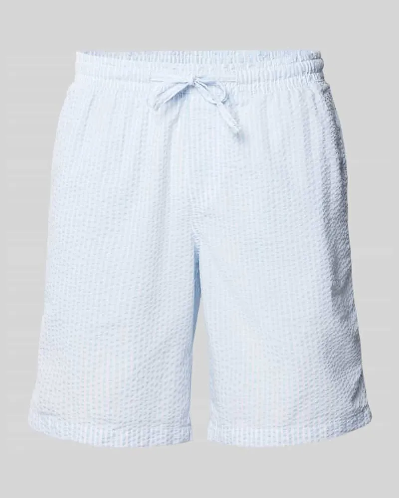 Jack & Jones Sweatshorts mit Tunnelzug Modell 'JAIDEN Hellblau