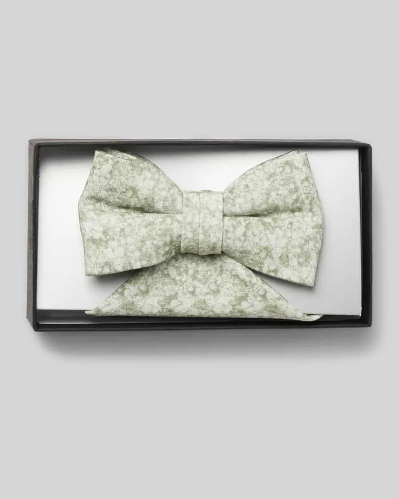 Atelier Torino Fliege mit Hakenverschluss Hellgruen