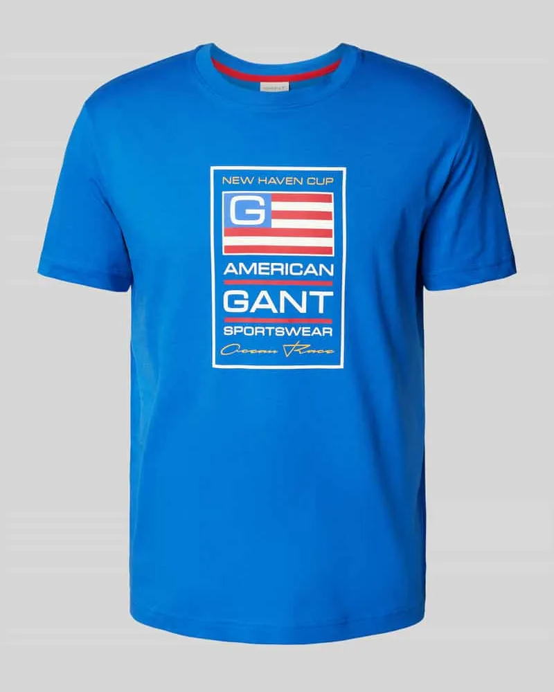 Gant T-Shirt mit Label-Details 