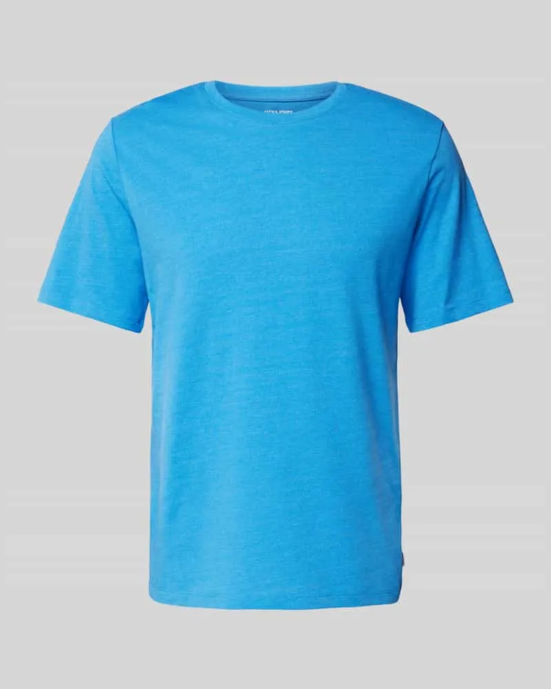 Jack & Jones T-Shirt mit geripptem Rundhalsausschnitt 