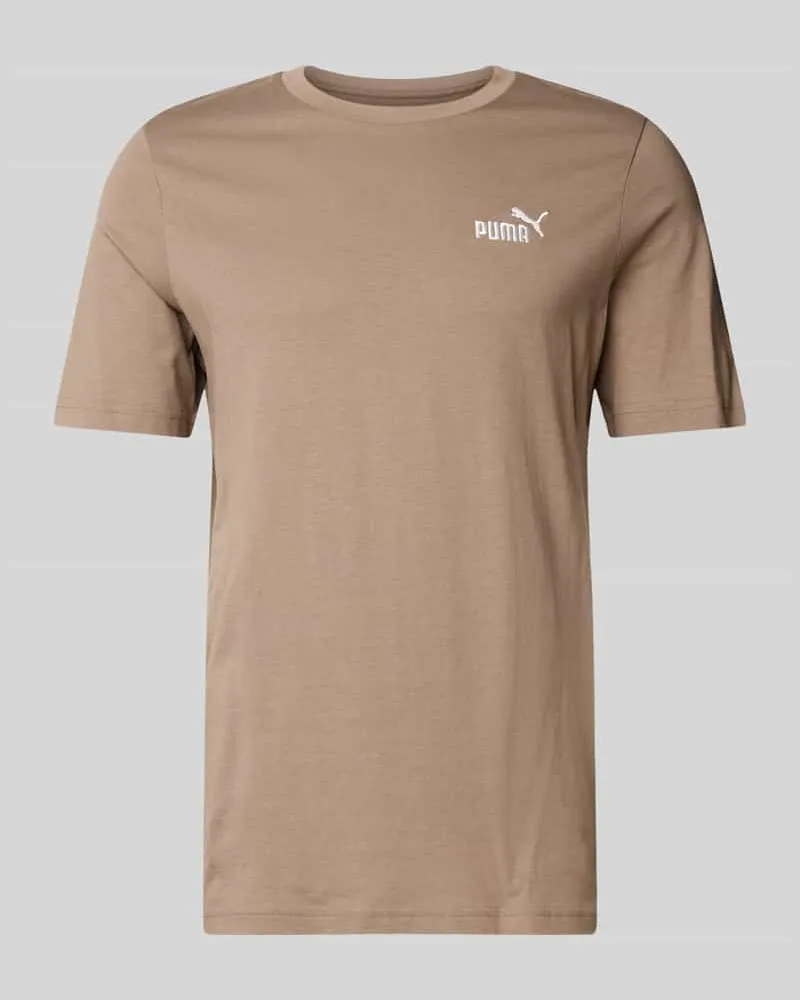 Puma T-Shirt mit Label-Print 