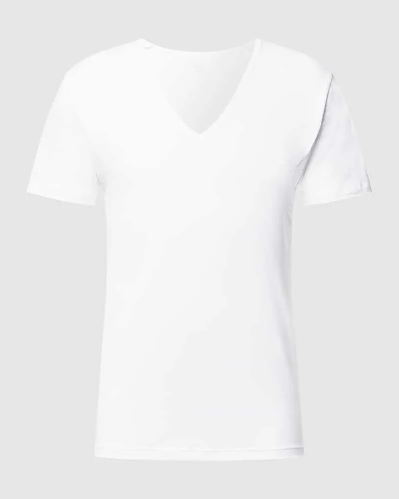 Mey T-Shirt mit Stretch-Anteil Modell 'Das Drunterhemd Weiss