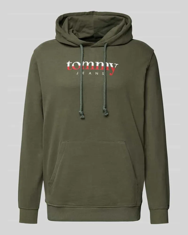 Tommy Hilfiger Regular Fit Hoodie aus reiner Baumwolle 