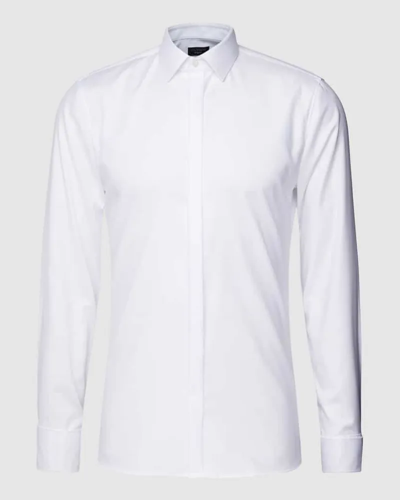Olymp Super Slim Fit Smokinghemd aus Twill Modell 'URBAN 