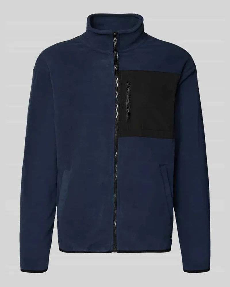 Blend Sweatjacke mit Stehkragen Royal