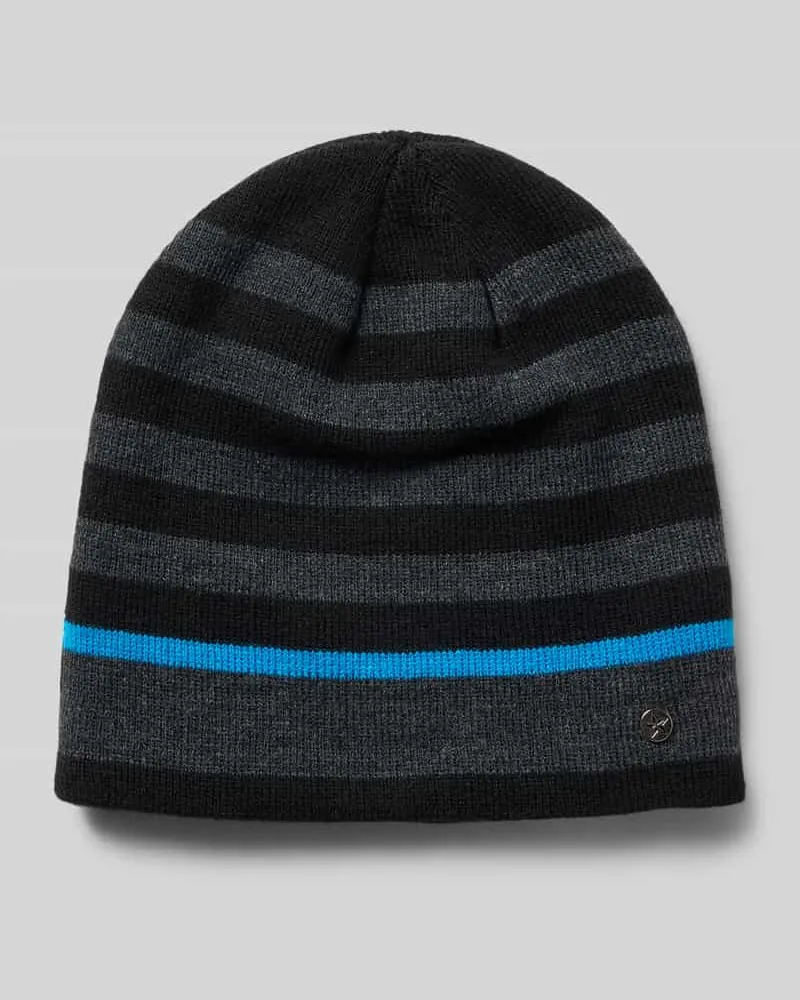 Müller Headwear Mütze mit Label-Detail Black