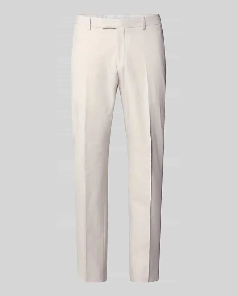 Strellson Slim Fit Anzughose mit Viskose-Anteil Modell 'MELWIN Offwhite