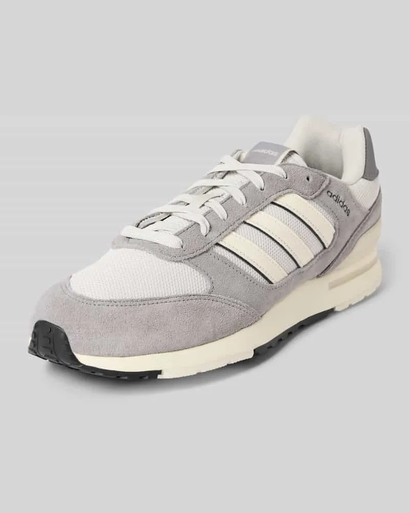 adidas Ledersneaker mit Label-Schriftzug 