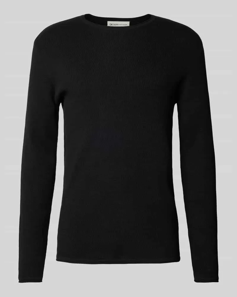 Tom Tailor Regular Fit Strickpullover aus Baumwolle 