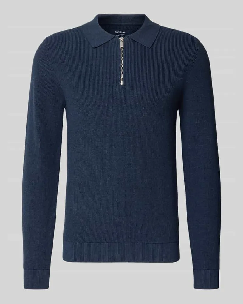 McNeal Strickpullover mit Reverskragen 