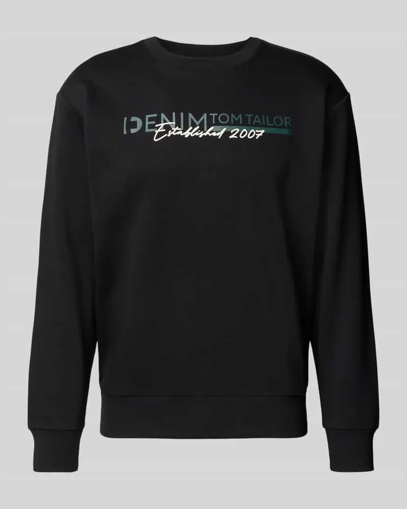 Tom Tailor Regular Fit Sweatshirt aus Baumwoll-Mix 