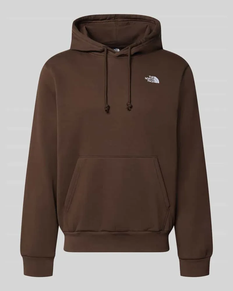 The North Face Regular Fit Hoodie mit Känguru-Tasche Modell "EVOLUTION Dunkelbraun