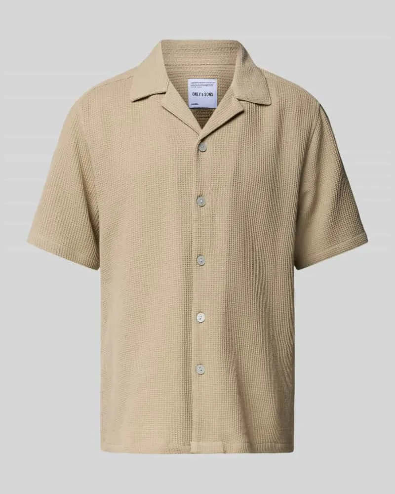 Only & Sons Freizeithemd mit Knopfleiste Modell 'BERTIL 