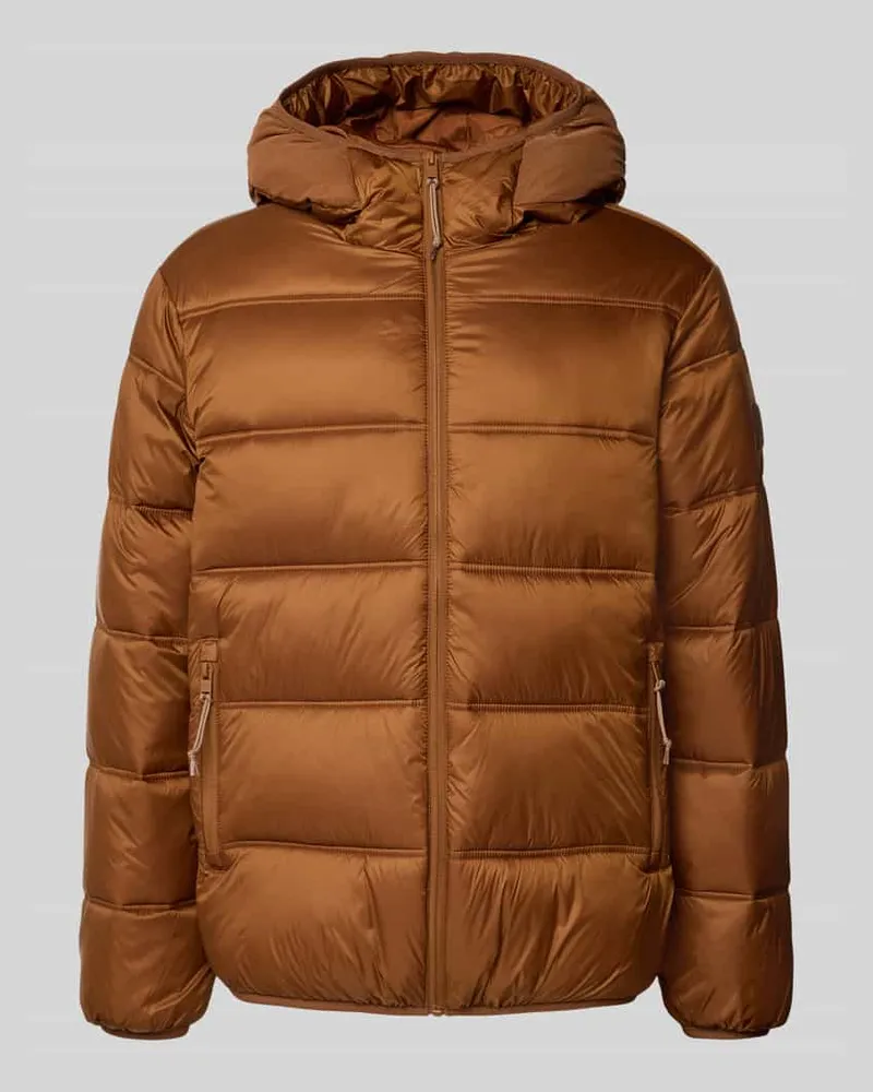 Tommy Hilfiger Regular Fit Steppjacke mit Mesh-Besatz 