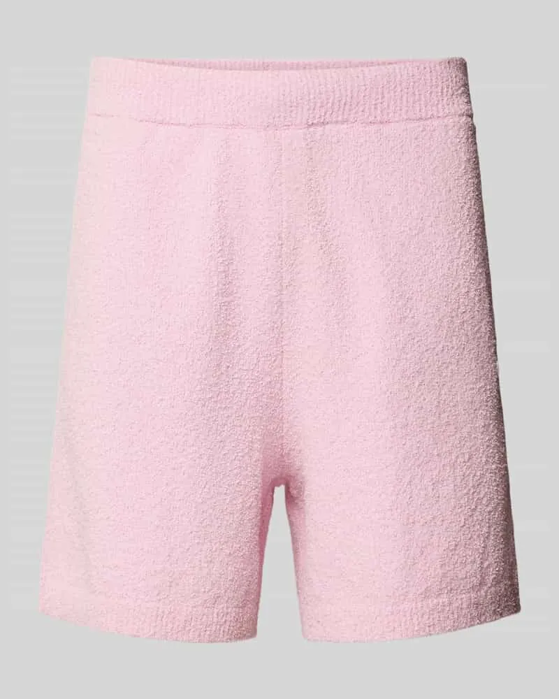 Lacoste Relaxed Fit Sweatshorts aus Baumwoll-Mix Rosa