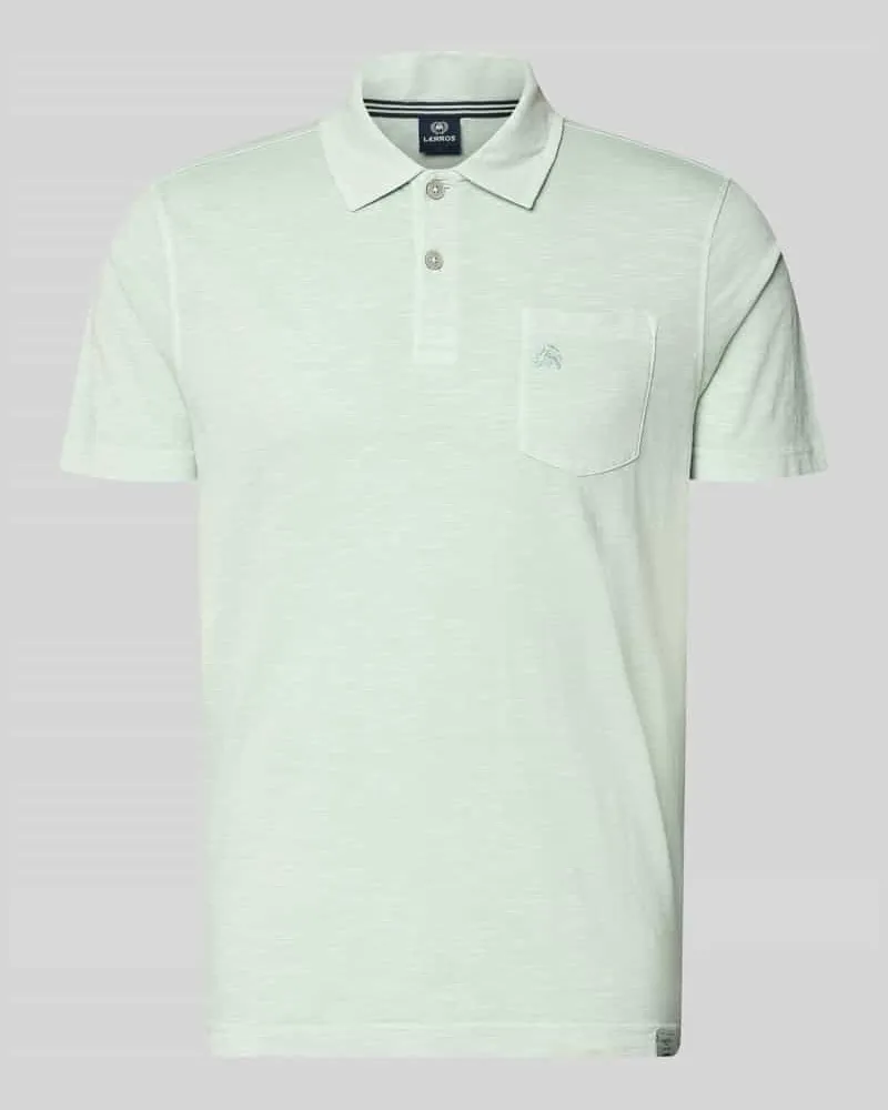 Lerros Regular Fit Poloshirt mit Brusttasche Lind