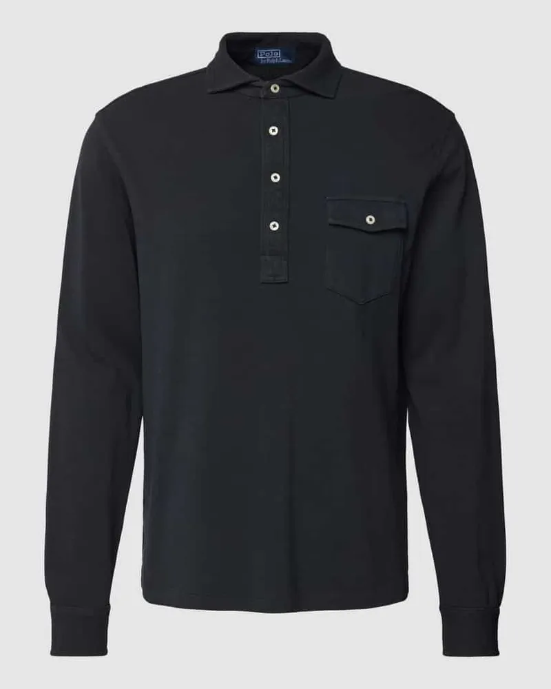 Ralph Lauren Classic Fit Poloshirt mit Knopfleiste 