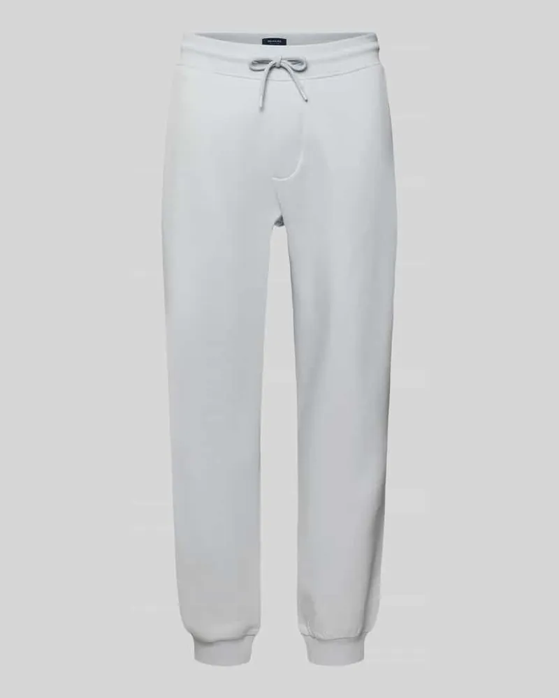 McNeal Sweatpants mit elastischem Bund und Gesäßtasche Hellblau