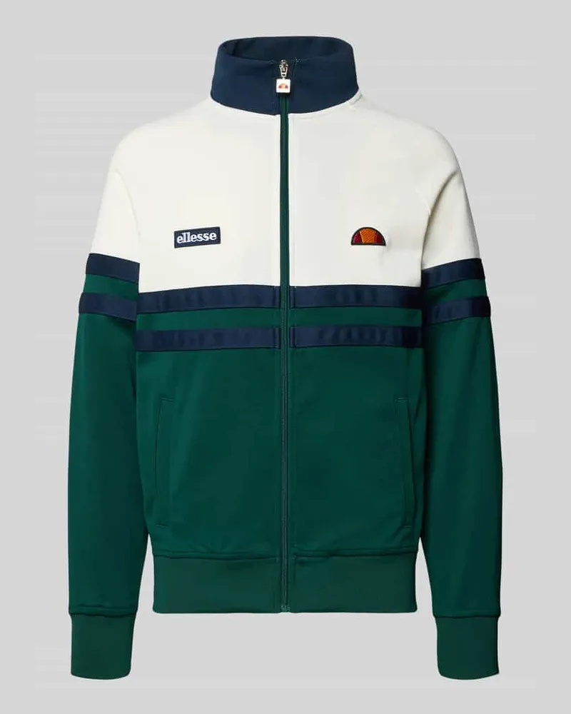 Ellesse Sweatjacke aus Baumwoll-Mix Modell 'RIMINI Dunkelgruen