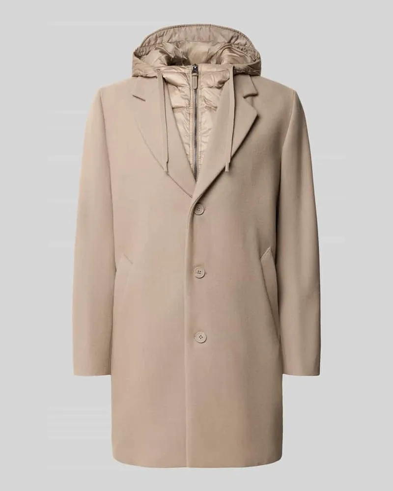 Antony Morato Regular Fit Mantel mit Reverskragen Modell 'Malcom Sand