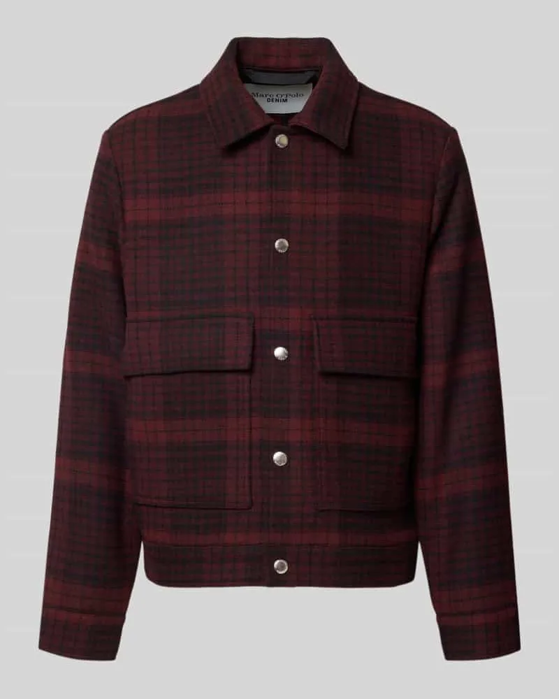 Marc O'Polo Bomberjacke mit aufgesetzten Pattentaschen Black