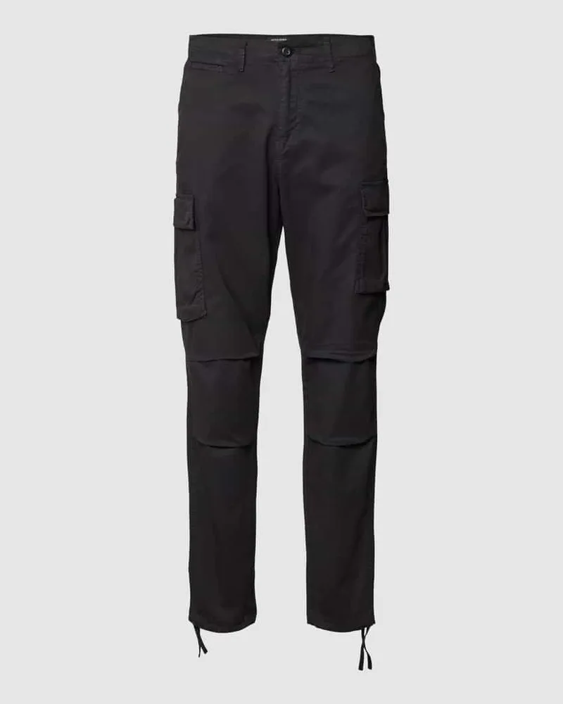 Jack & Jones Loose Fit Cargohose mit Knopf- und Reißverschluss 