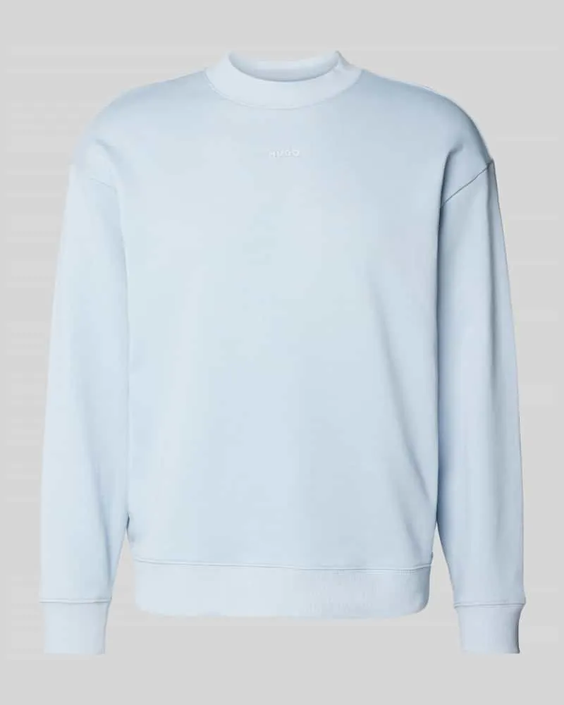HUGO BOSS Sweatshirt mit Label-Print Modell 'Dapocrew 
