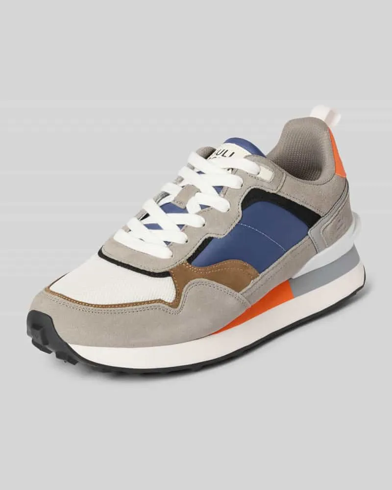 Bullboxer Sneaker mit Kontrastbesatz 