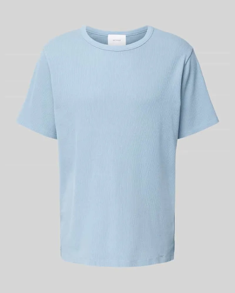 Rotholz T-Shirt mit Rundhalsausschnitt Hellblau