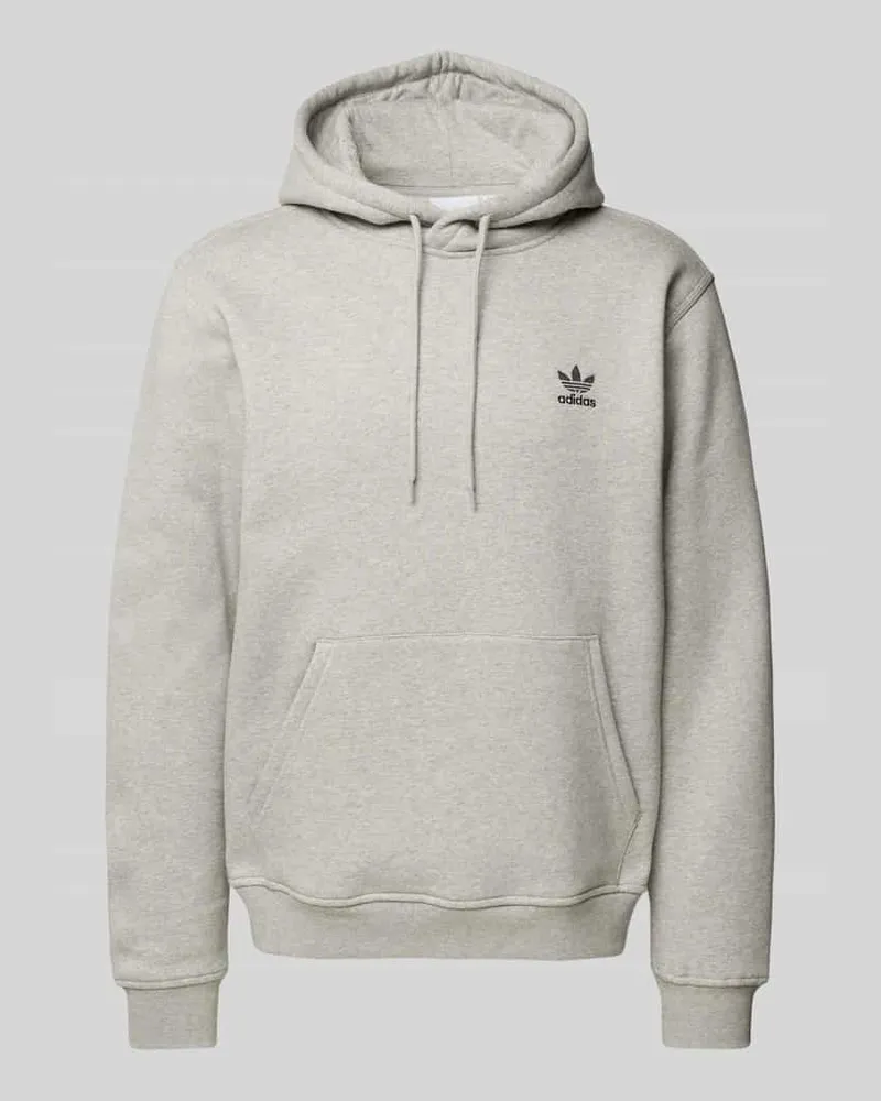 adidas Hoodie aus reiner Baumwolle mit Tunnelzug 