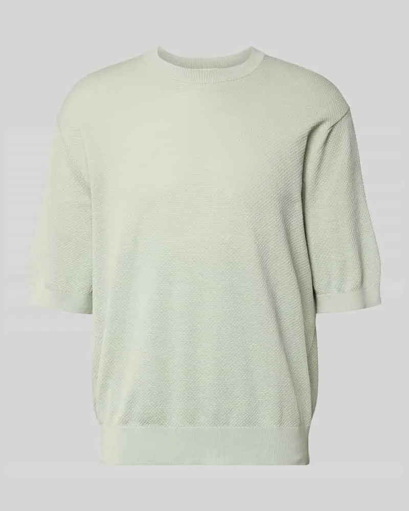 Selected Homme Relaxed Fit T-Shirt aus reiner Baumwolle Modell 'TORINO Mint