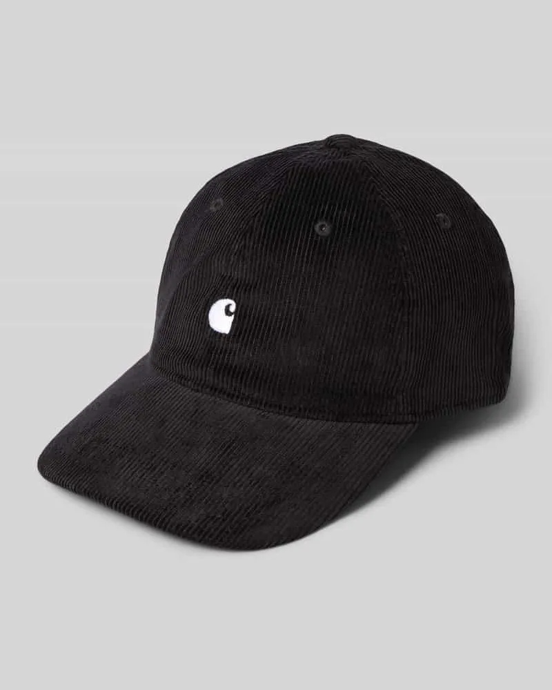 Carhartt WIP Basecap mit Label-Stitching Black