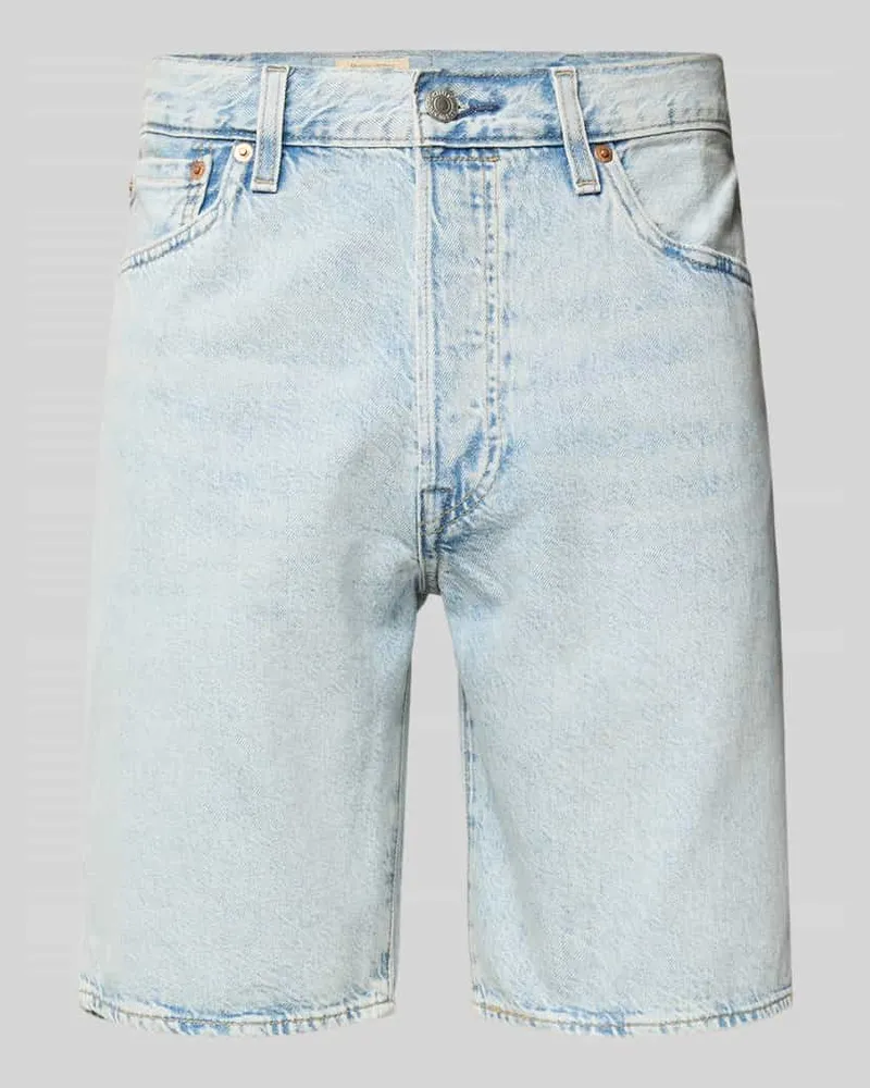 Levi's Regular Fit Jeansshorts aus reiner Baumwolle Modell '501®ORIGINAL Jeansblau