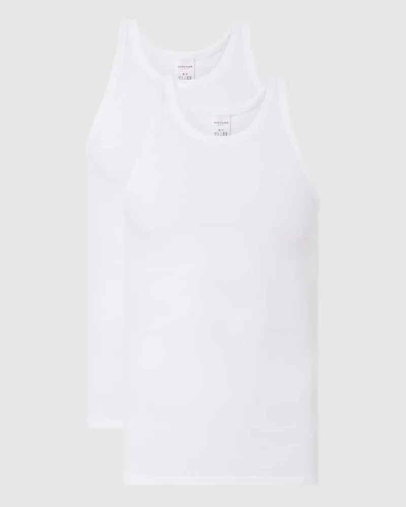 Schiesser Tanktop aus Baumwolle im 2er-Pack 