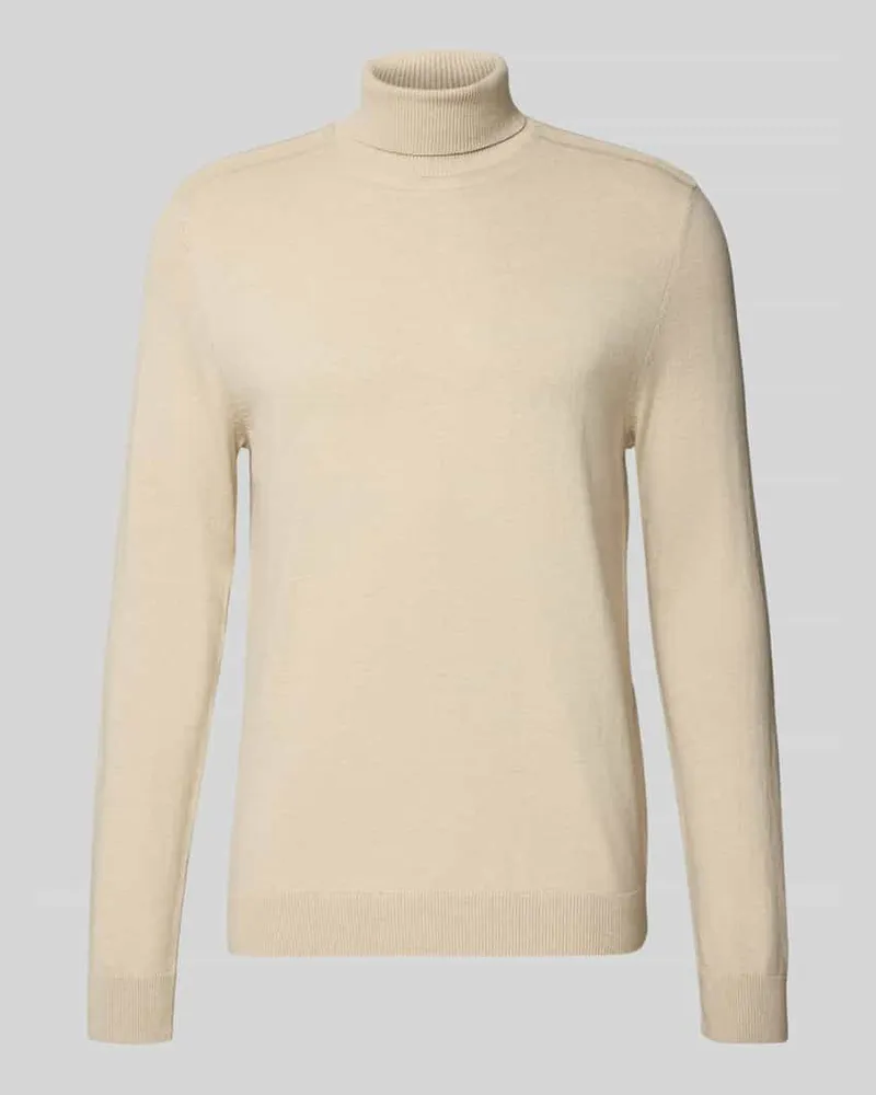 Selected Homme Regular Fit Strickpullover aus reiner Baumwolle Modell 'BERG 
