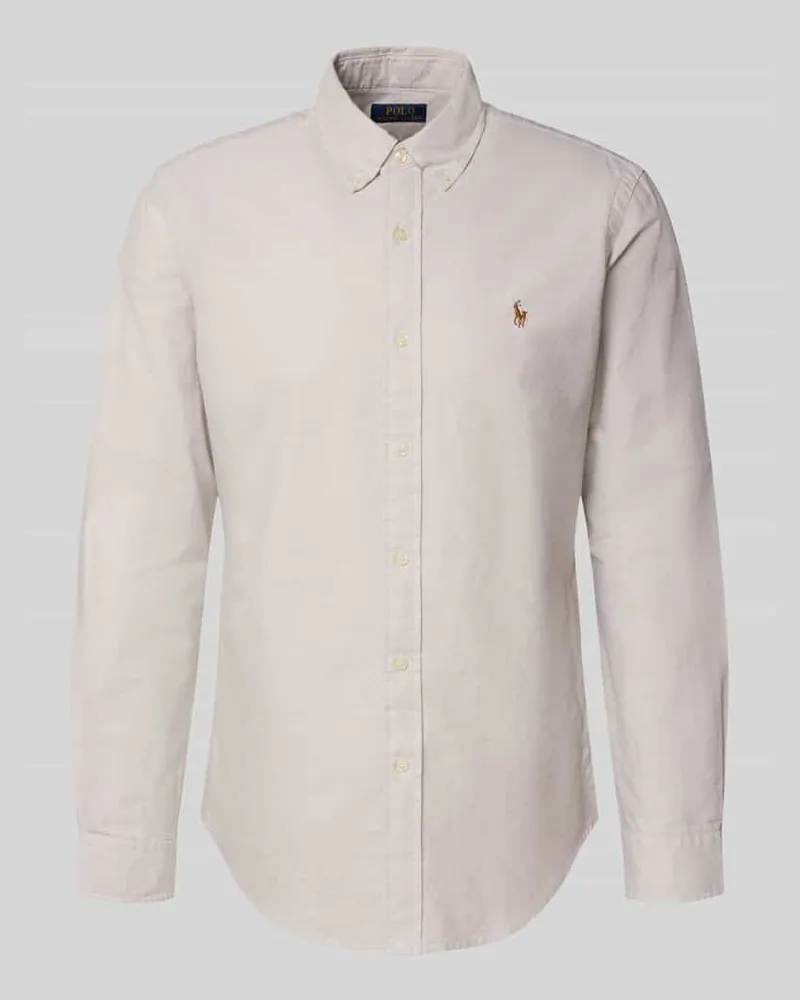 Ralph Lauren Custom Fit Freizeithemd mit Button-Down-Kragen 