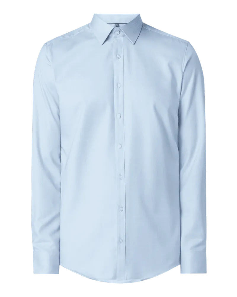 Olymp Slim Fit Businesshemd in Premiumqualität Bleu