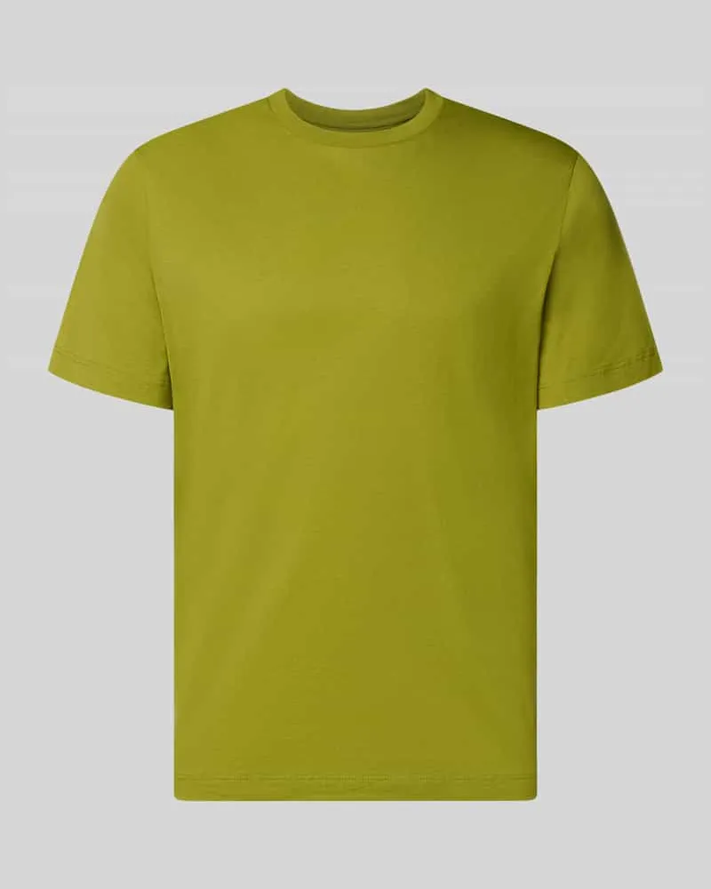 Schiesser Relaxed Fit T-Shirt mit Rundhalsausschnitt Grass