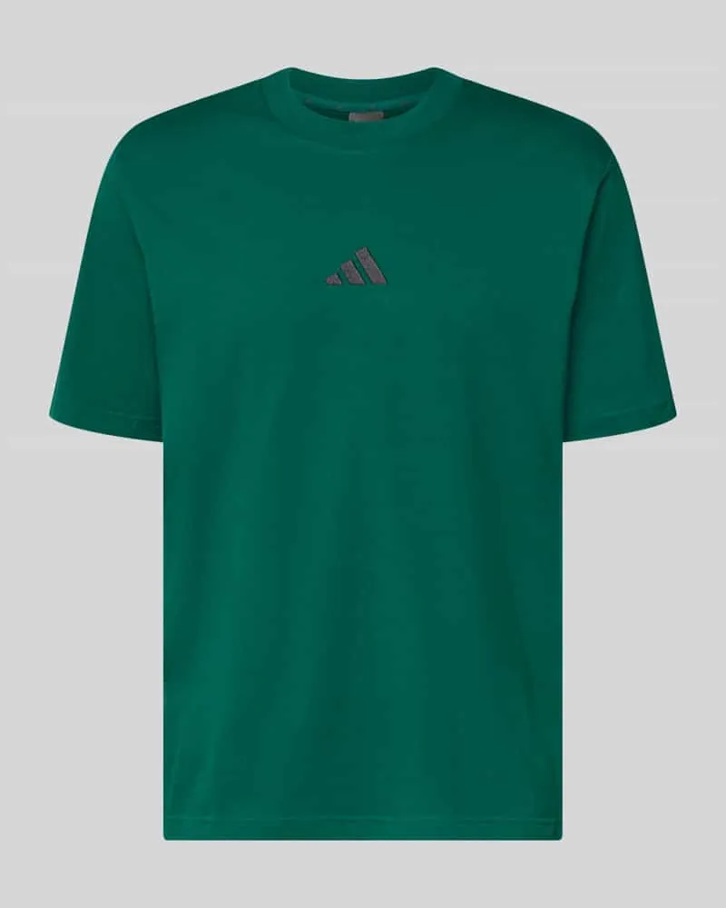 adidas Regular Fit T-Shirt aus reiner Baumwolle Gruen