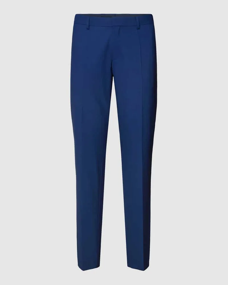 HUGO BOSS Slim Fit Anzughose aus Schurwoll-Mix Modell 'Genius 