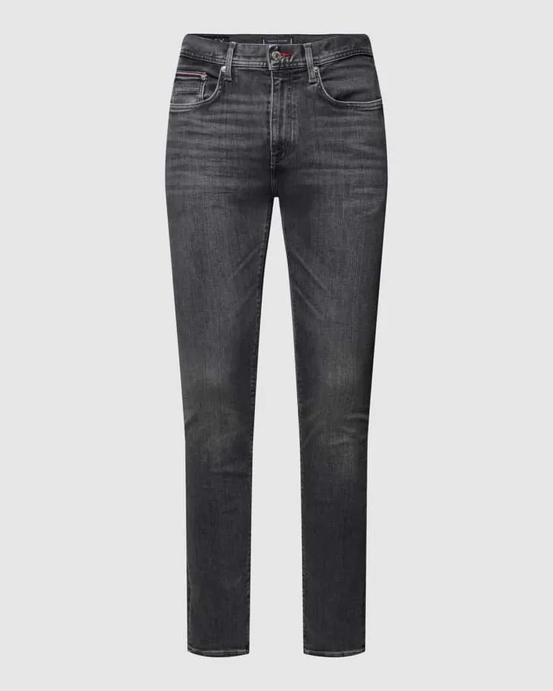 Tommy Hilfiger Jeans mit Label-Details Modell 'BLEECKER Black