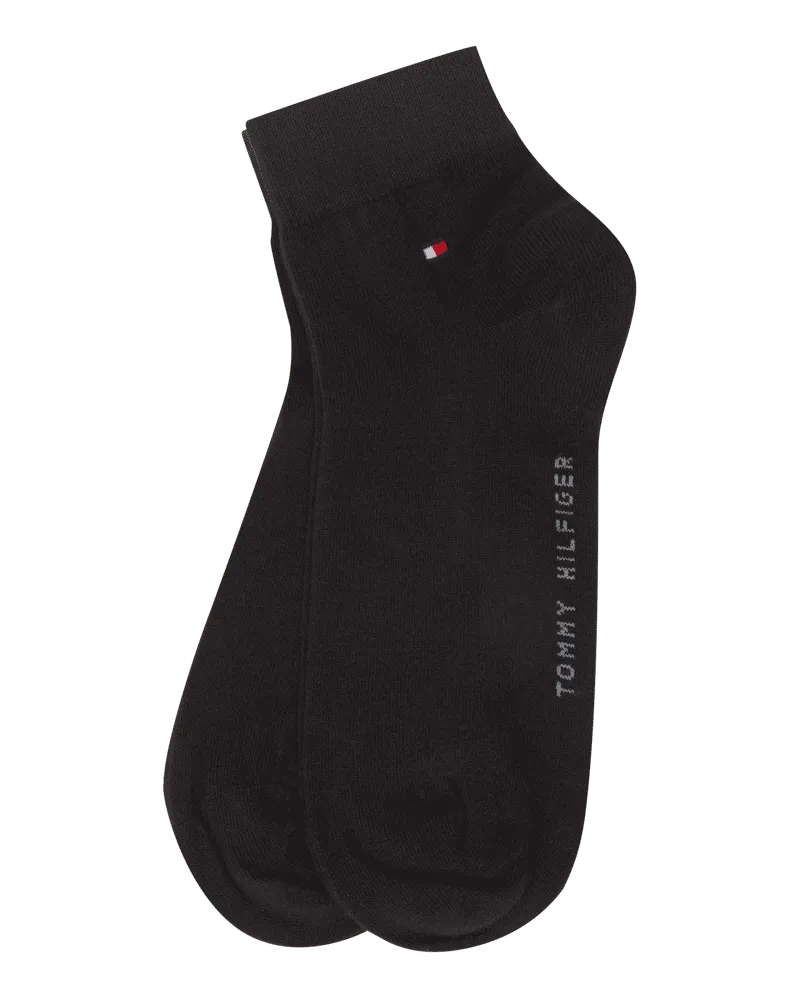 Tommy Hilfiger Sneaker-Socken aus Baumwoll-Mix im 2er-Pack Modell '2ER QUARTER 