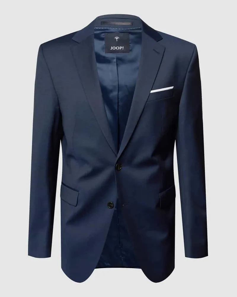 JOOP! 2-Knopf-Sakko mit Teilungsnähten Blau