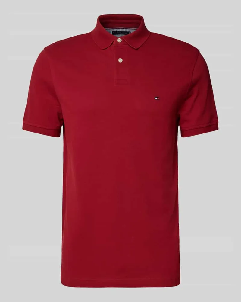 Tommy Hilfiger Regular Fit Poloshirt aus Baumwoll-Elasthan-Mix 