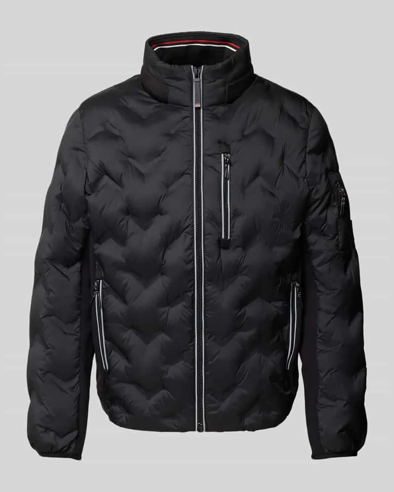 Tom Tailor Regular Fit Steppjacke mit Strukturmuster 