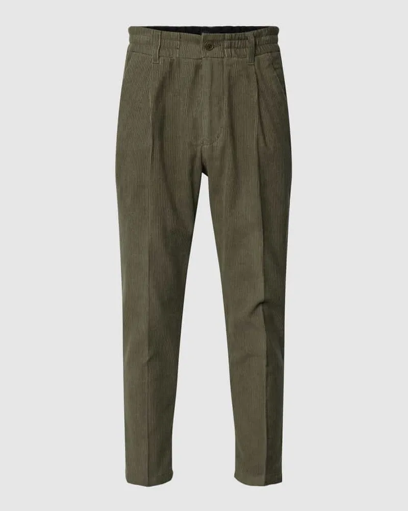 Drykorn Cordhose mit fixierten Bundfalten Modell 'CHASY 